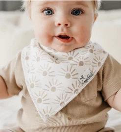 Copper Pearl CP Bliss Bandana Bib Set Baby Accessories