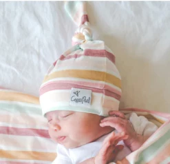 Copper Pearl Baby Accessories CP Belle Top Knot Hat