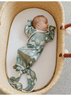 Copper Pearl Baby Accessories CP Atwood Knotted Gown