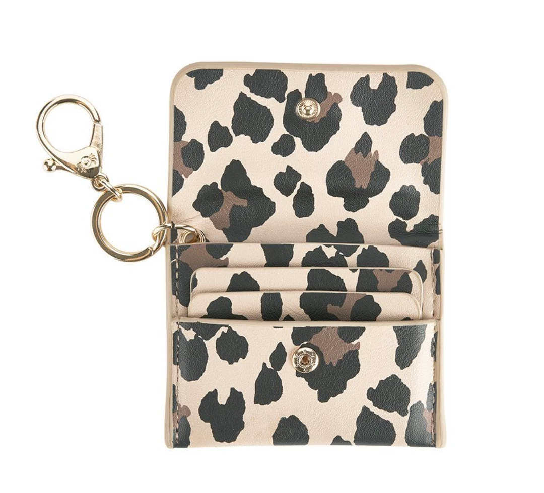 Brand new β€οΈ Itzy Ritzy Baby Accessories Leopard Mini Wallet Card Holder & Key Chain Charm π 3 Itzy Ritzy Baby Accessories Leopard Mini Wallet Card Holder & Key Chain Charm