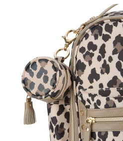 Itzy Ritzy Leopard Diaper Bag Charm Pod Keychain