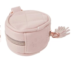 Itzy Ritzy Blush Diaper Bag Charm Pod Keychain