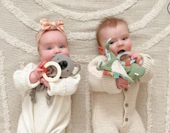 Itzy Ritzy Bitzy Crinkle Dino Sensory Toy W/ Teether