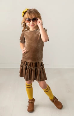 Evie's Closet Fall 22 Evie's Closet Hazel Blossum Simplicity Skirt Set New Arrivals