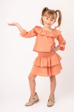 Evie's Closet Fall 22 Evie's Closet Tangerine Simplicity Dress