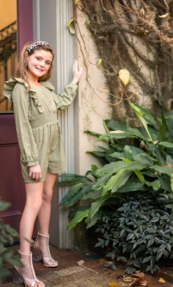 Evie's Closet Fall 22 Evie's Closet Kind Words Simplicity Romper