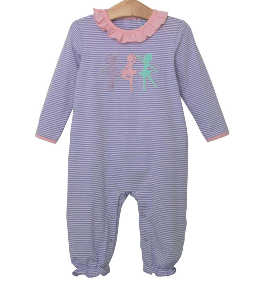 Cheapest ⭐ Trotter Street Fall 22 Ballerina Ruffle Romper 😉 2 Trotter Street Fall 22 Ballerina Ruffle Romper