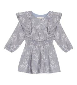 Mabel & Honey Fall 22 Frost Rayon Dress Purple New Arrivals