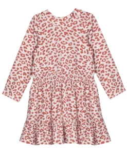 Mabel & Honey Fall 22 Amber Knit Dress Leopard