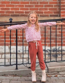 Mabel & Honey Fall 22 Amber Knit 2 Pc Set Leopard New Arrivals