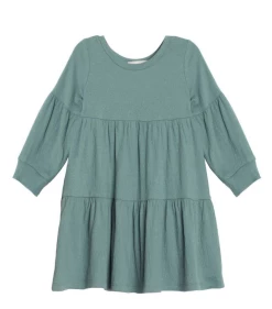 Mabel & Honey Fall 22 Rowan Knit Dress Green