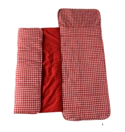SugarBee Red Gingham Nap Mat