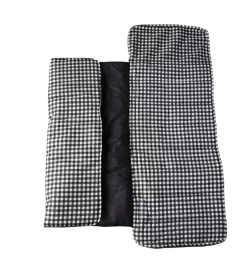 SugarBee Black Gingham Nap Mat Gifts