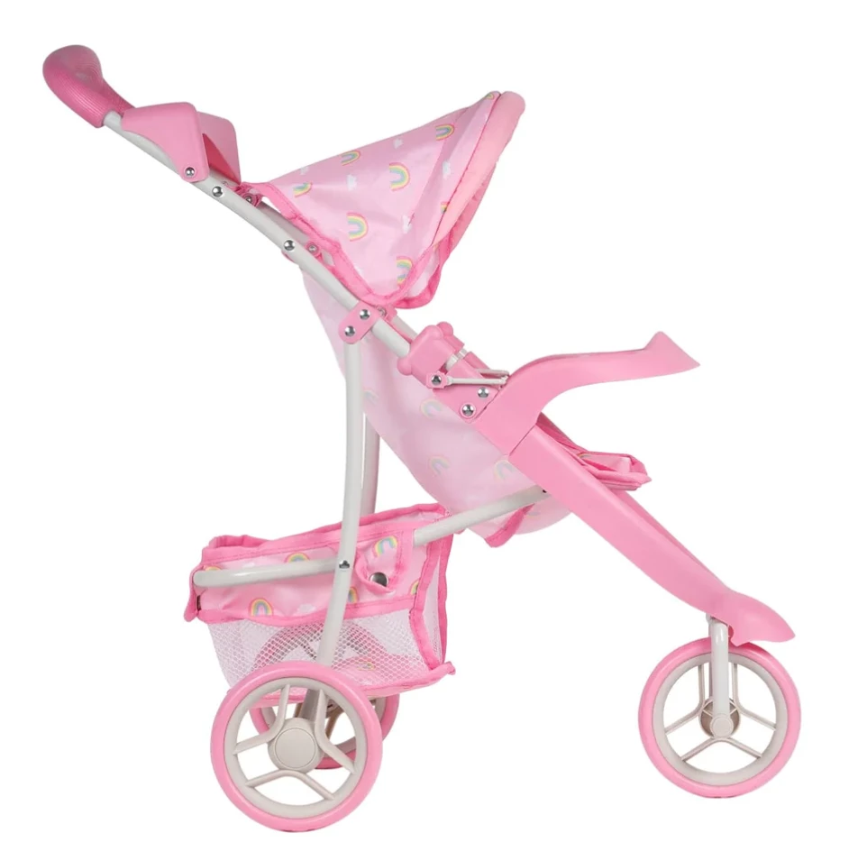 Best Pirce 🌟 Adora Toys Rainbow Rose Snack And Go Stroller 🤩 2 Adora Toys Rainbow Rose Snack And Go Stroller