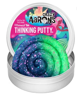 Crazy Aarons Mermaid Tale Thinking Putty Toys