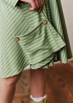 Serendipity/Swoon Baby 22 New Arrivals Sage Ribbed Pocket Dress