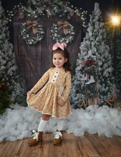 Serendipity/Swoon Baby 22 Golden Flowers Bliss Pocket Dress New Arrivals