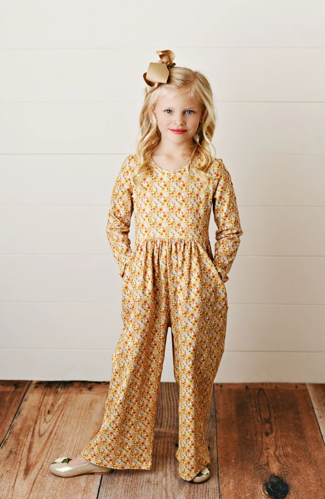 Flash Sale 🌟 Serendipity/Swoon Baby 22 New Arrivals Golden Flowers Boho Pocket Jumper 🎁 1 Serendipity/Swoon Baby 22 New Arrivals Golden Flowers Boho Pocket Jumper