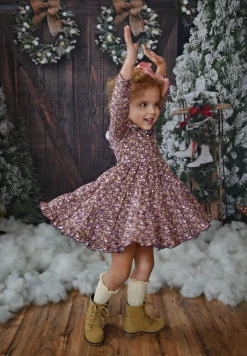 Serendipity/Swoon Baby 22 New Arrivals Floral Dainty Dress W/Back Detail