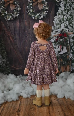 Serendipity/Swoon Baby 22 New Arrivals Floral Dainty Dress W/Back Detail