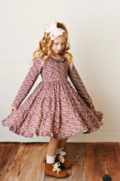 Serendipity/Swoon Baby 22 New Arrivals Floral Dainty Dress W/Back Detail