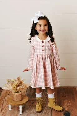 Serendipity/Swoon Baby 22 Pink Gingham Proper Bliss Dress New Arrivals