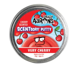 Crazy Aarons Toys Very Cherry Scentsory Thinking Putty