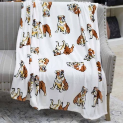 The Royal Standard Bulldog Throw Gifts