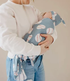 Copper Pearl Baby Accessories CP Slugger Swaddle Blanket