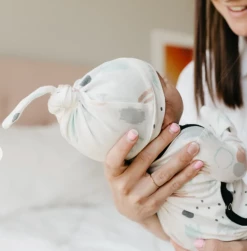 Copper Pearl CP Bayside Top Knot Hat Baby Accessories