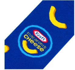 Odd Sox Men's Kraft Mac & Cheese Socks