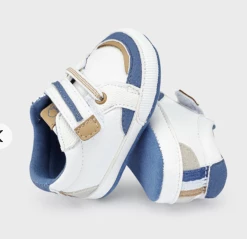 Mayoral Fall Blue/Tan Sporty Boy Shoe