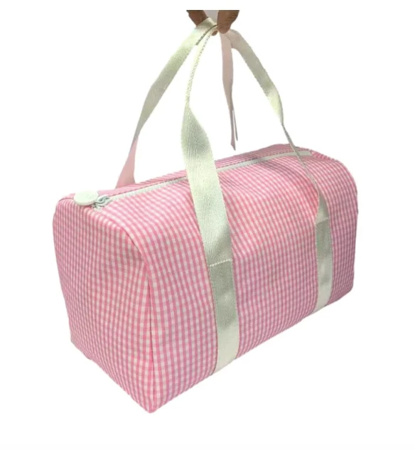 Brand new 🛒 TRVL Design Mini Packer Pink Gingham Gifts 🥰 2 TRVL Design Mini Packer Pink Gingham Gifts
