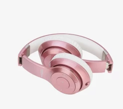 WIRELESS EXPRESS Toys Stereo Bluetooth Headphones Rose Gold