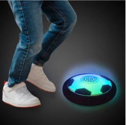 KID GALAXY Glowing Air Powered Soccer Disc