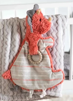 Mary Meyer SnuggyNuggles Dino Blanket