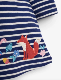 Joules Woodland Applique Navy Dress New Arrivals