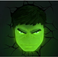 Spinmaster Avengers Hulk Face 3D Deco Light Toys
