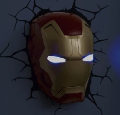 Spinmaster Avengers Iron Man 3D Deco Light