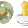 Baby Accessories BIBS PACIFIER 2PK SAGE/WHITE