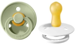 Baby Accessories BIBS PACIFIER 2PK SAGE/WHITE
