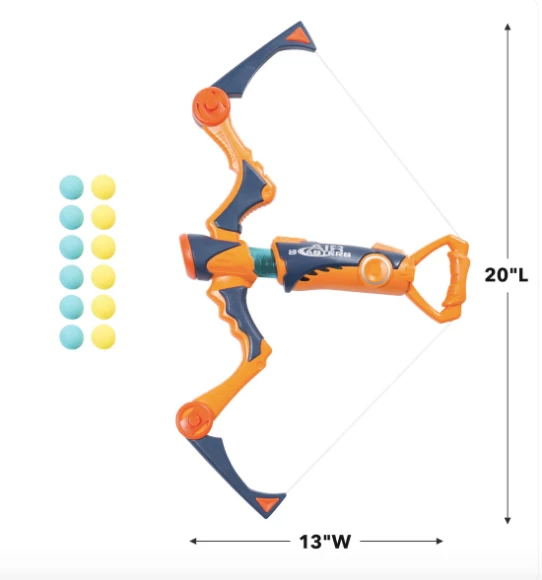 Best Pirce ๐ HEARTHSONG Air Blaster Archery Set Toys ๐ 3 HEARTHSONG Air Blaster Archery Set Toys