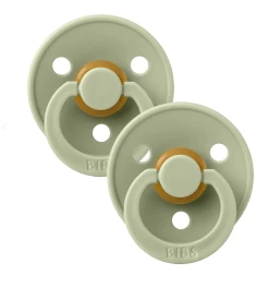 Bibs Pacifier BIBS PACIFER 2PK SAGE Baby Accessories