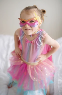 GREAT PRETENDERS SUPER-DUPER TUTU/CAPE/MASK