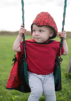 GREAT PRETENDERS BABY REVERSIBLE SPIDER BAT CAPE Toys