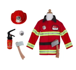 GREAT PRETENDERS FIREFIGHTER WITH ACCESSORIES