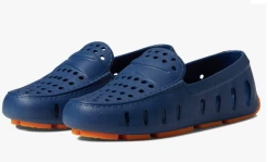 Floafers Prodigy Driver Navy Peony/Flame Orange Shoes