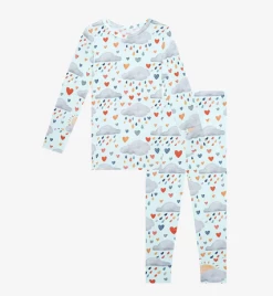 Posh Peanut Fall Infant Clothing Posh Peanut Briella LS Basic Pajama