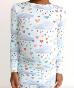 Posh Peanut Fall Infant Clothing Posh Peanut Briella LS Basic Pajama