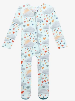 Baby Registry Posh Peanut Briella Footie Zippered One Piece